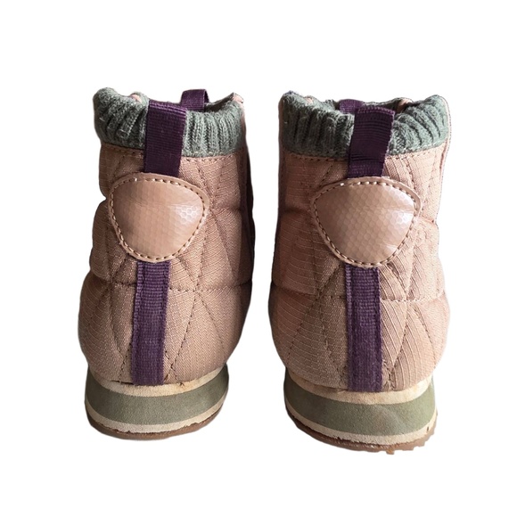 Teva Boots Womens US 5  Brown Quilted SlipOn Ankle‎ Outdoor Casual Gorpcore - Picture 5 of 12